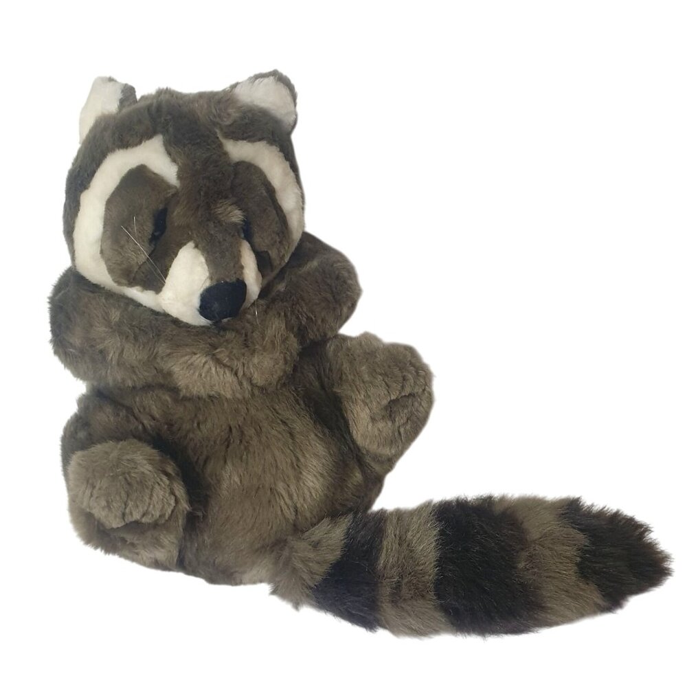 Beta Toys Realistic Raccoon Plush 21.5" Sammy Stuffed Animal So Soft Lifelike